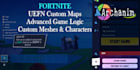 create a fortnite game map in uefn
