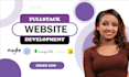 design and build a custom full stack website