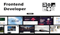 be your front end developer with react, next, remix