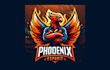 do outstanding phoenix mascot logo with express delivery