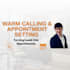 make warm calls and set appointments