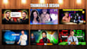 make amazing, thumbnails, banner, posters and post card
