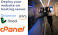 setup your websites on digitalocean, linode, aws and cpanel