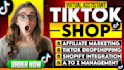 be your tiktok shop manager, tiktok shop affiliate marketing and tiktok shop VA