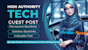 publish an article on technology and apps  blogs