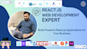 develop a scalable react js web app with real time features and redux