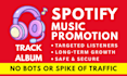 do spotify music promotion for real listeners