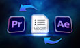 create custom adobe premiere pro mogrt fully automated