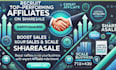 bosterize recruit top performing affiliates for shareasale program