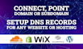 connect domain to cloudflare, shopify, wix, squarespace and setup dns