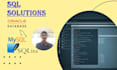 create databases with sql queries in mysql, oracle server and sqlite