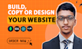 copy, clone duplicate website replicate any website in react within 24 hrs