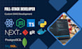 do full stack web development, mern