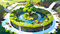 design and illustrate environmental art