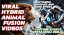create viral and monetizable hybrid creature video using ai