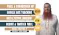tracking google ads or facebook meta pixel conversion api, tiktok pixel, ga4,gtm