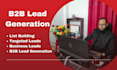 b2b lead generation and build prospect email list