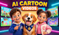 create stunning 3d ai cartoon animation, animated stories and youtube videos