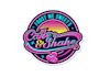 design extreme cake milkshakes tropical logo
