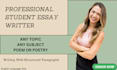 write a custom essay on any topic for college students, resume content writing