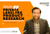 amazon fba product research for private label