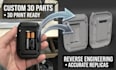 reverse engineer, replicate and prep your 3d model for printing