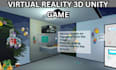 vr virtual reality game augmented reality app virtual oculus app 3d unity game