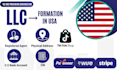 create llcs, obtain eins, and set up USA bank accounts