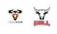 do high quality cow bull logo design