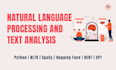 build nlp models, chatbots, and text analysis solutions