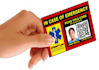 do bar code based company id card design