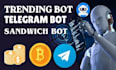 create cmc trending bot, deriv bot, telegram bot, ctrader bot, trading bot