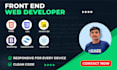 create responsive websites in html css javascript reactjs