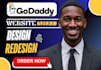 godaddy website godaddy website design godaddy redesign