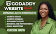 godaddy website design godaddy website redesign godaddy website design