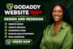 godaddy website design godaddy website redesign godaddy website design