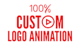 create simple animation logo from image or text