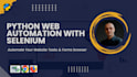build python and selenium automations and end to end workflow solutions