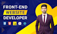 build and rebuild websites using HTML, CSS, javascript jquery react and next js