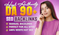 do quality manual link building via high da authority dofollow seo backlinks