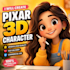 make disney pixar style 3d characters