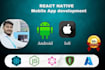 develop stunning hybrid mobile apps using react native and nodejs