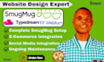 build e commerce integration seo optimization  website customization smugmug