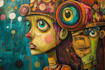 illustrate amazing custom graffiti, wall arts or murals