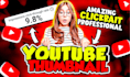 design clickable youtube thumbnail