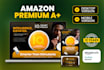 design and upload premium amazon a plus content, premium ebc