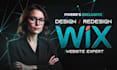 create wix website design, redesign wix website