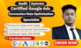 cro audit optimize setup google ads search ads PPC campaign with cro specialist