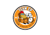 design couch potato cycling logo