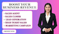 be your sales representative, lead generation, cold calling